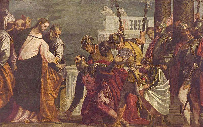 Paolo Veronese Christus und der Hauptmann von Kapernaum oil painting picture